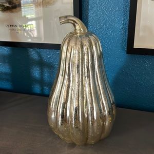 Pottery Barn Mercury Glass Pumpkin